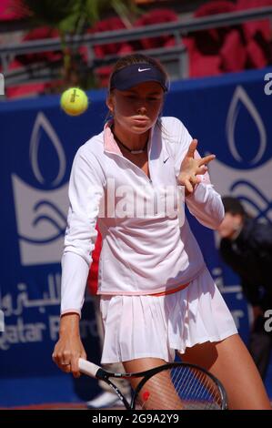 Qatar Telecom German Open 2007 - Daniela Hantuchova Stock Photo