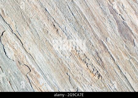 Rock texture background, diagonal section, top view Stock Photo