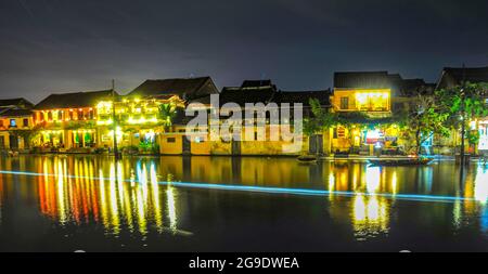 Nice Hoi An ancient town in Quang Nam province central Vietnam Stock Photo