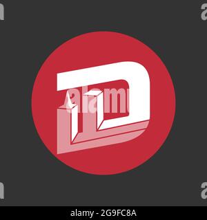 new style combination building with letter D logo vector modern concept element icon and template illustration Stock Vector