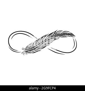 new styles infinity logo design vector illustrations eps.10 Stock Vector