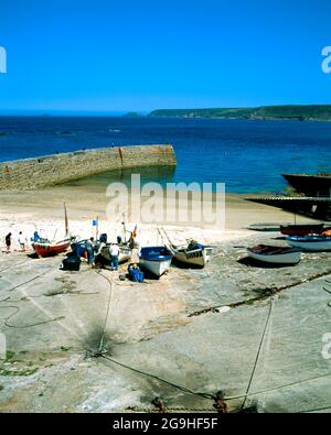 Sennen cove, Lands End, Far West of Cornwall. Stock Photo
