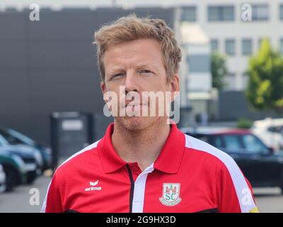 German DSV Swimming Coach Bernd Berkhahn SC Magdeburg At The Farewell For The Tokyo Olympics 2021 Stock Photo