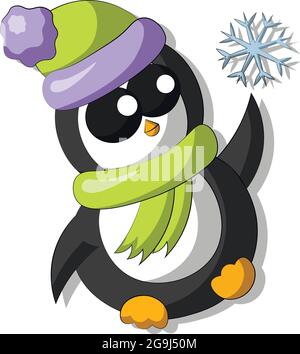 For icons, web, postcards, decor, packaging, prints for things, covers for notebooks, decoration of boxes for sticker, backpack, individual element an Stock Vector
