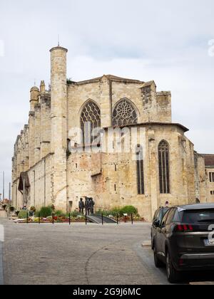 cathedral of saint pierre de Condom, Gers, France Stock Photo