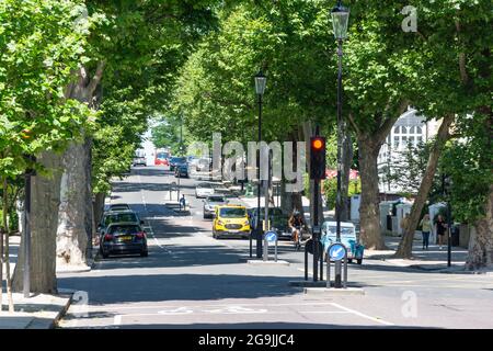 Ladbroke Grove, Notting Hill, Royal Borough of Kensington and Chelsea, Greater London, England, United Kingdom Stock Photo