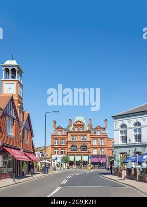 Wimbledon Village, High street, Wimbledon, London Borough of Merton, Greater London, England, United Kingdom Stock Photo