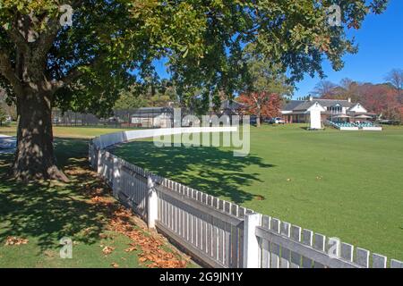 Bradman Oval in Bowral Stock Photo