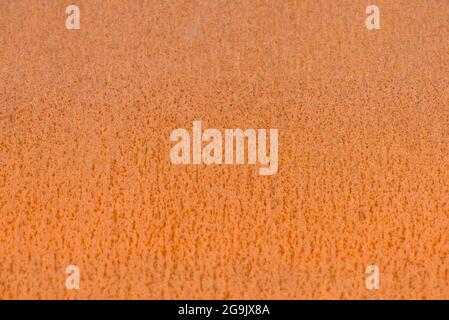 Rusty iron plate, Germany Stock Photo