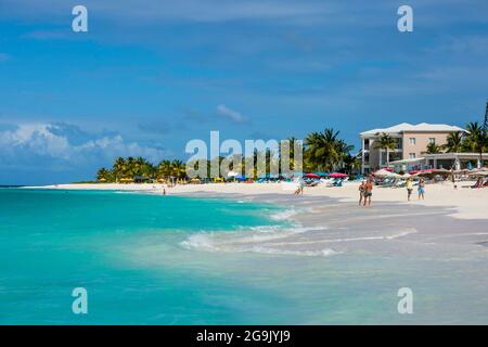 World class Shoal Bay East beach, Anguilla, Caribbean, British Oversea territory, United Kingdom Stock Photo