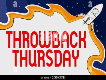 Throwback Word Image timeline concept - word on computer keyboard keys Stock Photo - Alamy