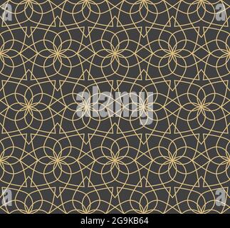 Arabic ornaments. Patterns, backgrounds and wallpapers for your design. Textile ornament. Vector illustration. Stock Vector