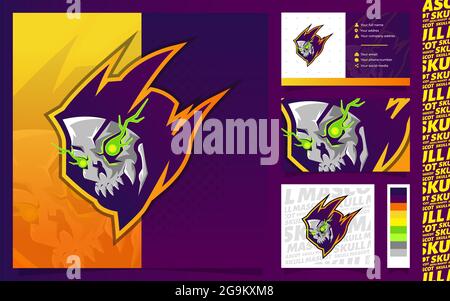 Gamer, Mascot logo, Sticker design 674733 Vector Art at Vecteezy