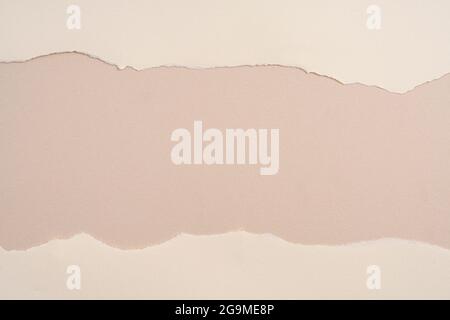 a background formed with some torn strips of paper Stock Photo