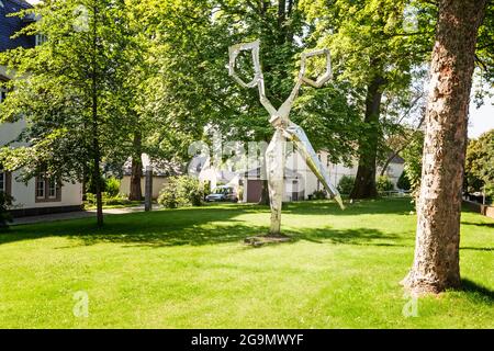 SOLINGEN, GERMANY - JULY 20, 2021: German blade-museum in Solingen Graefrath, North Rhine-Westphalia, Germany Stock Photo