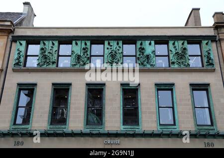 Cruise boutique building at 180 Ingram Street in Glasgow Stock Photo