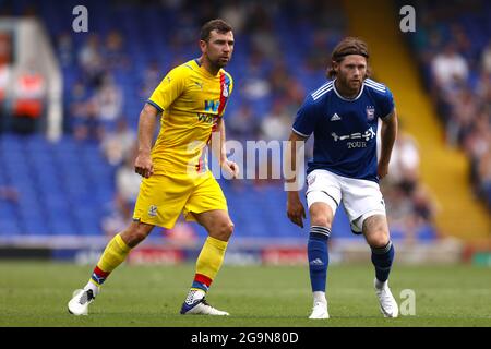 Wes Burns of Ipswich Town - Ipswich Town v Crystal Palace, Pre-Season