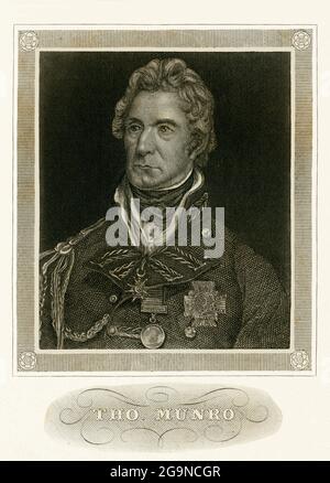 Sir Thomas Munro Stock Photo - Alamy