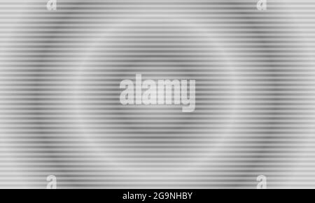 Abstract striped lined horizontal glowing background. Scan screen. Technological futuristic card with stripes. Vector illustration. Stock Vector