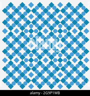blue vector box pattern. abstract illustration with box pattern. the pattern can be used for background, cover and more Stock Vector