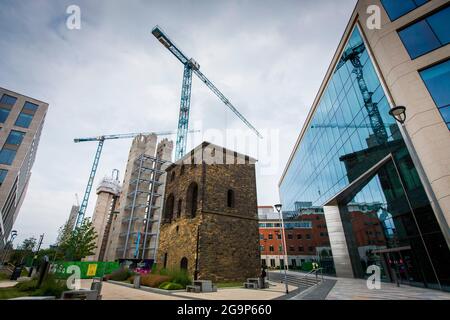 Tower Square, Leeds, West Yorkshire, UK Stock Photo