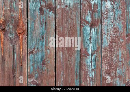 Vintage wooden background. Old grungy colorful wood background. Old weathered wooden plank. Stock Photo