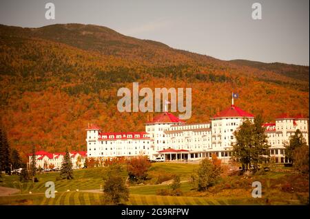 Mount Washington Hotel, Bretton Woods, New Hampshire, USA Stock Photo