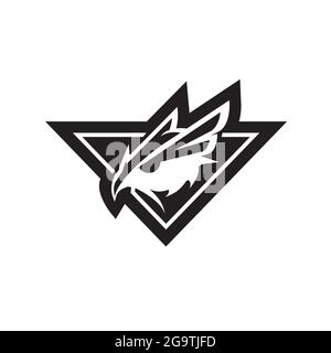 Owl emblem vector illustration Stock Vector