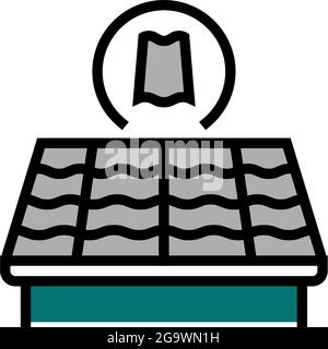 roof fascia color icon vector illustration Stock Vector Image & Art - Alamy