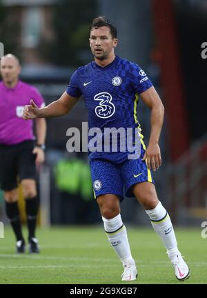 Bournemouth, England, 27th July 2021. Danny Drinkwater of Chelsea during the Pre Season Friendly match at the Vitality Stadium, Bournemouth. Picture credit should read: Paul Terry / Sportimage Stock Photo