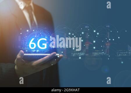 Technology Develops Networking in 6G Systems, Future Communications Technology Element of this image furnished by Nasa Stock Photo