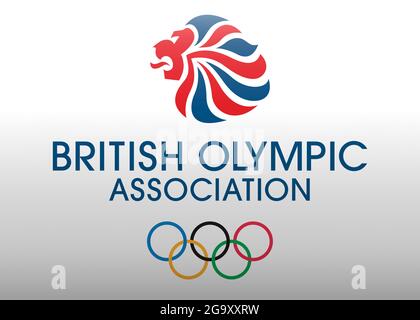 British Olympic Association logo Stock Photo