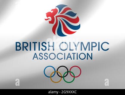 British Olympic Association logo Stock Photo