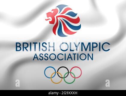 British Olympic Association logo Stock Photo