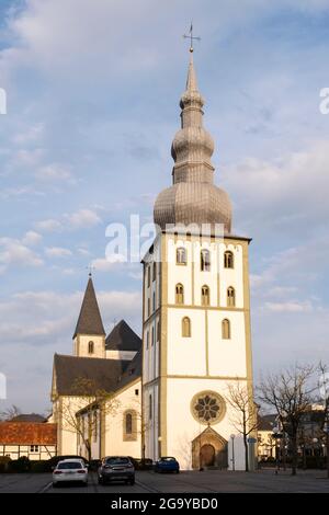 Church of St. Marien, Lippstadt, Westphalia, North Rhine-Westphalia, Germany, Europe Stock Photo