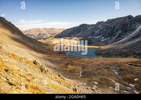 Photographs taken during a hike near Breckenridge, Colorado Stock Photo