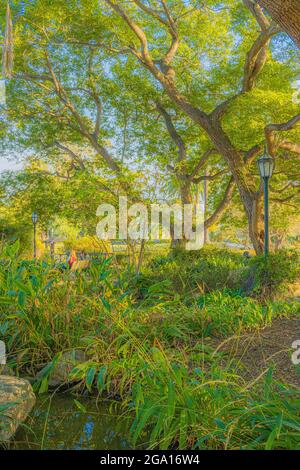 A Warm December in Santa Barbara, California Stock Photo