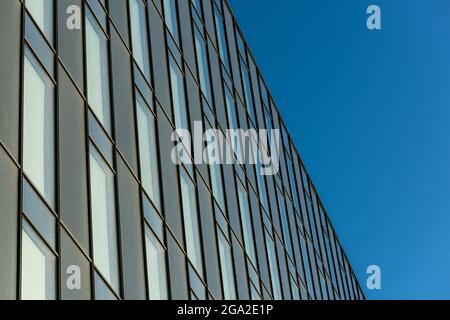 windows of a newly built large office building Stock Photo