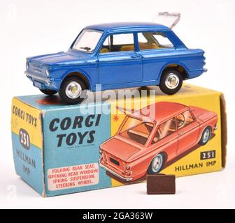 Corgi Toys No.251 Hillman Imp toy car Stock Photo