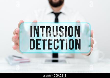 Inspiration showing sign Intrusion Detection. Conceptual photo monitors a network or systems for malicious activity Presenting Communication Stock Photo