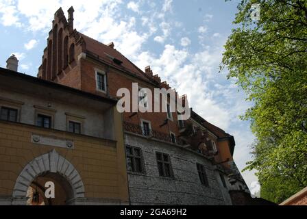 Wawel castl, Kraków, gothic, renaissance, the seat of Polish Kings, Sigismund's beel, gothic castl, Stock Photo