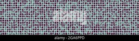 Abstract Geometrical generative computational art illustration Stock Vector