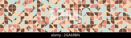 Abstract Geometrical generative computational art illustration Stock Vector