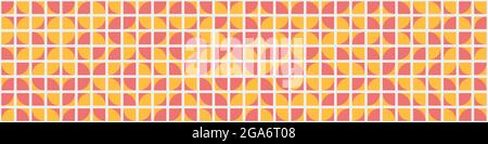 Abstract Geometrical generative computational art illustration Stock Vector