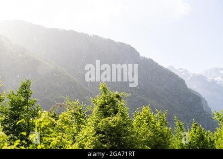 National Park of Thethi, Albania Stock Photo