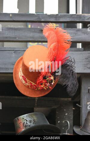 Bright orange hot sale hat