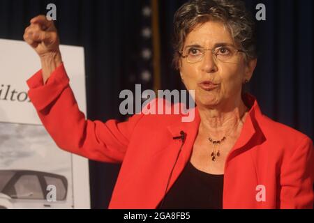 New York, USA. 29th July, 2021. US Attorney Audrey Strauss announces indictment of Trevor Milton, founder of Nikola. Credit: Matthew Russell Lee/Alamy Live News Stock Photo