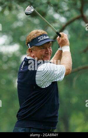 Paul Broadhurst is an English professional golfer Stock Photo