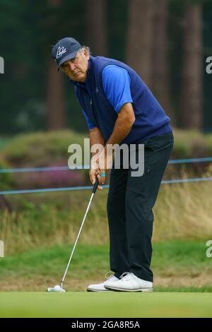 Professional golfer David Frost of South Africa Stock Photo - Alamy