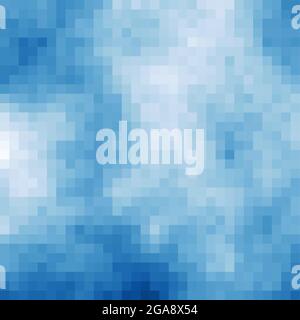Abstract Geometrical generative computational art illustration Stock Vector